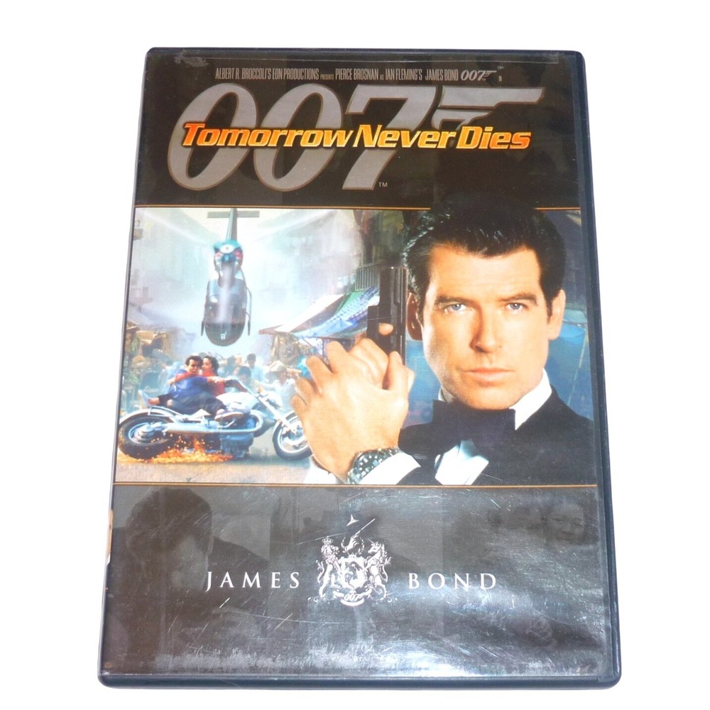 James Bond 007 Tomorrow Never Dies DVD Pierce Brosnan Action Movie Widescreen